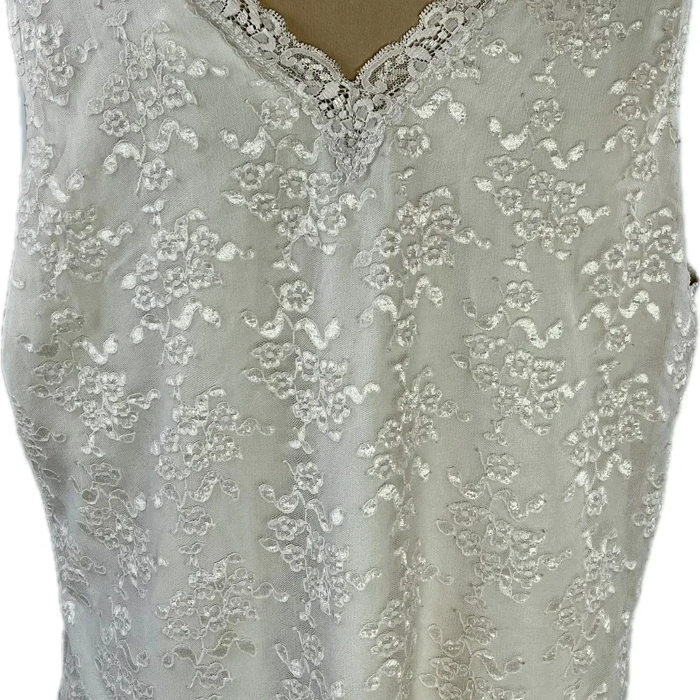 Worthington Womans 2X
Lined Lace Tank Cami
Cream Coquette Angelic
Bohemian - Picture 12 of 12
